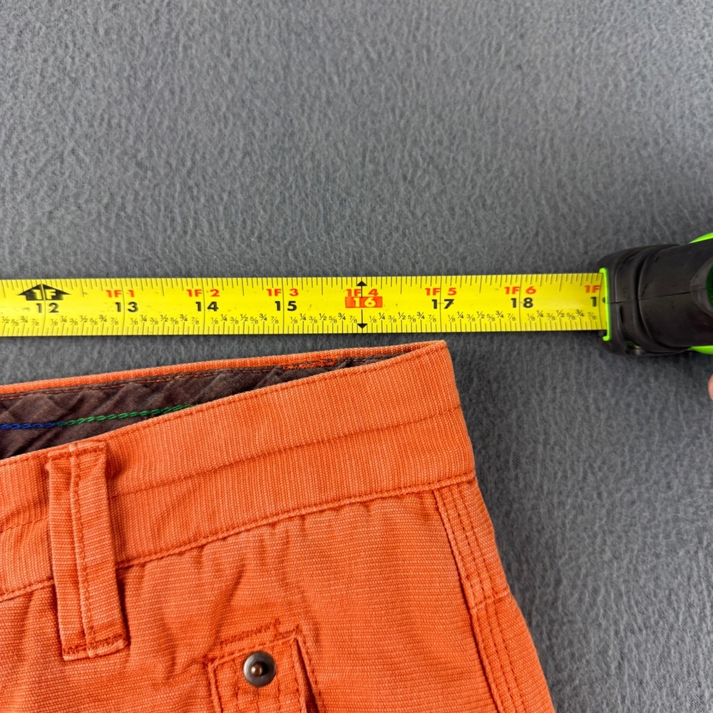 Carbon 2 Cobalt Shorts Men's 34 Orange Ripstop Hiking Trailing Outdoor Gorpcore - Picture 5 of 7